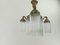Viennese 3-Armed Chandelier with Glass Rods 4