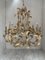 Florentiner Art Gold Handgemalter Lackierter Metall Kronleuchter aus Schmiedeeisen mit 10 Leuchten von Simoeng, Italien 4