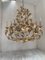 Florentiner Art Gold Handgemalter Lackierter Metall Kronleuchter aus Schmiedeeisen mit 10 Leuchten von Simoeng, Italien 13