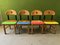 In Color We Trust Chairs, 1972, Set of 4 4