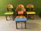 In Color We Trust Chairs, 1972, 4er Set 1