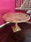 Vintage Pink Marble Table, 1970s 1