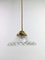 Suspension Lamp with Paragon Glass Shade 10