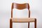 Dänische Modell 71 Stühle aus Teak und Seil von Niels Otto Moller für JL Møllers, 1960er, 6er Set 18