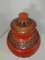 Red Ceramic Vase, 1960s 2