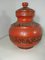 Red Ceramic Vase, 1960s 3