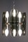 Space Age Italian Chandelier in the Style of Fontana Arte, 1970s, Image 2