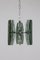 Space Age Italian Chandelier in the Style of Fontana Arte, 1970s, Image 12