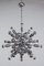 Lámpara de araña Sputnik italiana era espacial de 20 luces de Reggiani Goffredo, 1965, Imagen 15