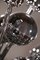 Lámpara de araña Sputnik italiana era espacial de 20 luces de Reggiani Goffredo, 1965, Imagen 4