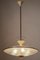 Lampe à Suspension Disk par Pietro Chiesa pour Fontana Arte, Italie, 1950s 4