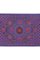 Suzani Embroidered Silk Table Runner, Image 4