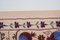 Vintage Volkskunst Suzani bestickter Tischläufer oder Wandteppich mit Lebensbaum Motiv, Usbekistan 10