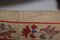 Suzani Embroidered and Quilted Silk Table Runner with Tulip Motif 11