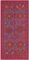 Tapiz o mantel de seda bordado Suzani con diseño floral, Imagen 1