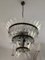 Lámpara de araña Sputnik Palmette italiana de cristal de Murano de Simoeng, Imagen 3