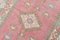 Vintage Pink Soft Wool Rug 7