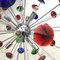 Murano Glass Sputnik Multicolors Italian Handmade Chandelier from Simoeng 5