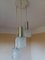 3-Light Suspension with Glass Shades, 1970s, Image 1