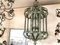 Chandelier in Green + Argilla Metal Wrought Iron Florentine Art from Simoeng, Italy 11