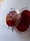 Red Murano Glass Disc Wall Light Sconce from Simoeng, Image 10