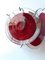 Red Murano Glass Disc Wall Light Sconce from Simoeng 7