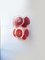 Red Murano Glass Disc 2 Level Wall Light Sconce from Simoeng, Image 3