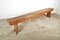 Banc Vintage en Bois, 1960s 7