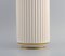 Lyngby Porcelain Vase with Gold Decoration, 1940s 6