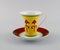 Bokhara Porcelain Coffee Cups with Saucers by Paul Wunderlich for Rosenthal, Set of 10 2