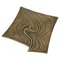 Viereckige Bronze Schale mit Organischem Muster 1