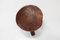 Vintage African Brown Stool, Image 4