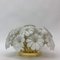 Italian Murano Glass Flower Ceiling Lamp, 1970s 5