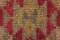 Vintage Turkish Pink Beige Oushak Runner Rug, 1950s, Image 9