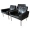 Airport 3-Seater Sofa and Chairs by Hans J. Wegner, 1957, Set of 3, Image 4