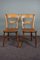 Antique English Dining Room Chairs, Set of 4, Image 3