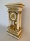 White Marble Bronze Dore Pendulum Clock 4