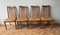 Vintage Teak Dining Chairs, 1960s, Set of 4 2
