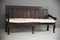 Antique Dark Oak Bench 8