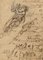 William Lock the Younger, Classical Goddess & Battle Sketches, 1780, Ink Drawing 4