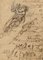 William Lock the Younger, Classical Goddess & Battle Sketches, 1780, Ink Drawing, Immagine 4