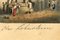 Nach Samuel Prout, Ober Lahnstein am Rhein Miniatur, 1830er, Aquarell 2