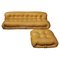 Soriana Sofa and Ottoman in Light Tobacco Leather by Afra & Tobia Scarpa for Cassina, Set of 2 2