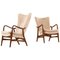 Easy Chairs attributed to Madsen & Schubell, 1950s, Set of 2, Image 1