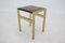 Italian Brass and Glass Side Table, 1960s 3