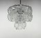 Giogali Chandelier attributed to Angelo Mangiarotti from Vistosi, 1970s 4