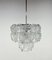 Giogali Chandelier attributed to Angelo Mangiarotti from Vistosi, 1970s 7