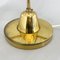 Brass Table Lamp by Novy Bydzov Glasswork, Czechoslovakia, 1970s, Image 7