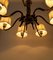 Lámpara de araña de Hugo Gorge, Austria, años 30, Imagen 15
