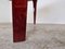 Italian Red Lacquered Parchment Dining Table attributed to Aldo Tura, 1960s 10